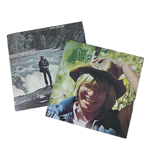 John Denvers Greatest Hits Rocky Mountain High LP Vinyl RCA Records Album 70s - Picture 15 of 15